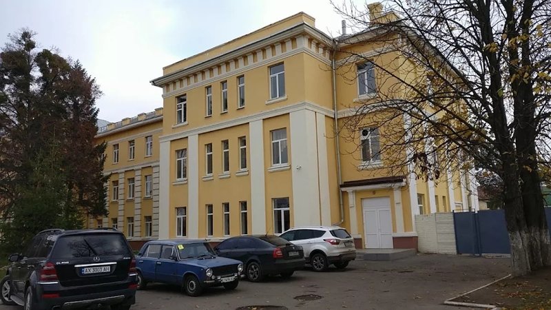 School before destruction, early 2022