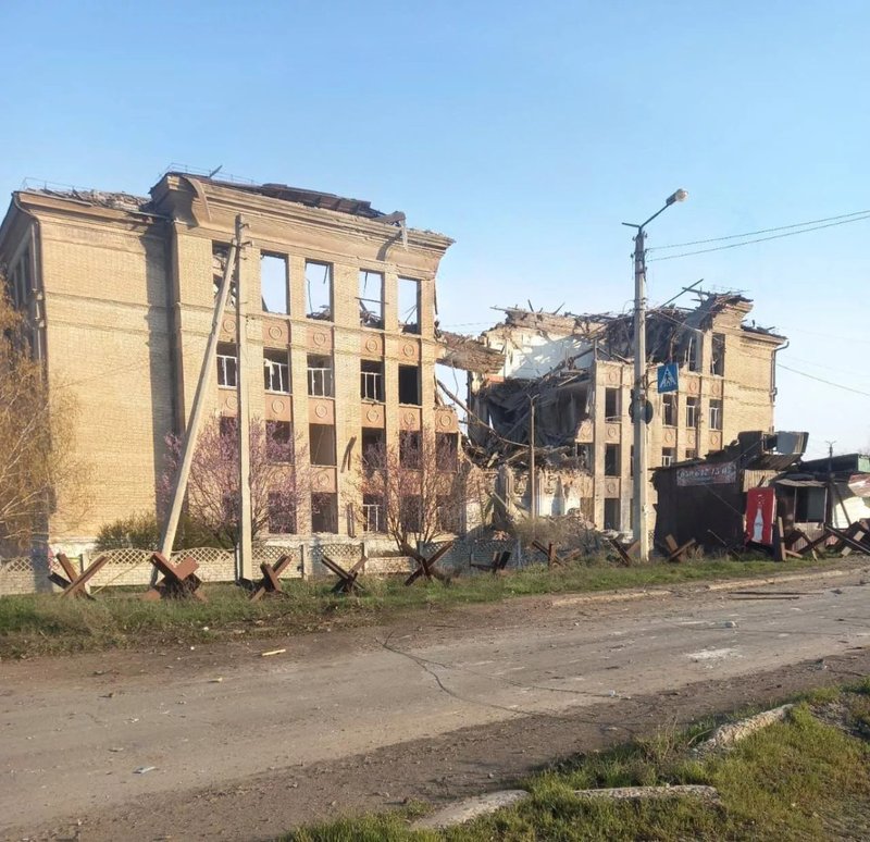 Ruins of the school