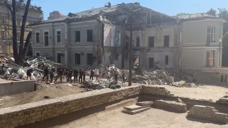 Hospital after the attack, 2024