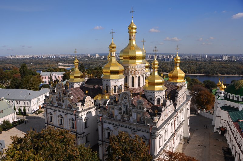 Cathedral view from the bell tower in 2012