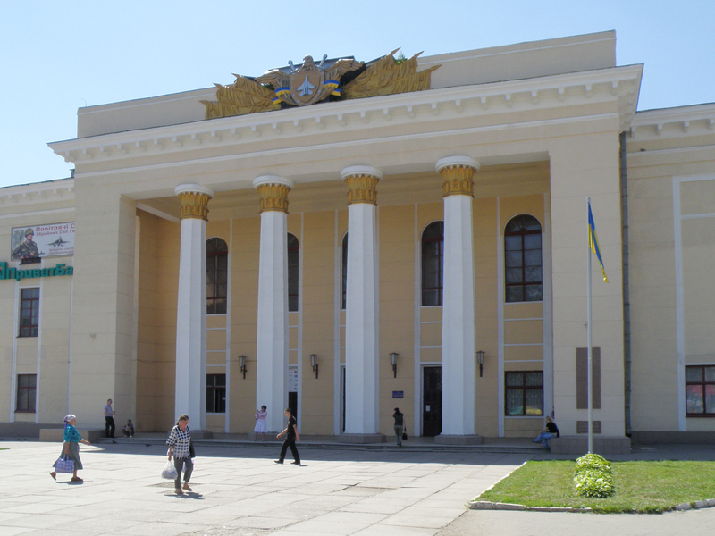 Main façade of the House of Officers, 2008