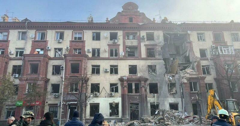 Ruins of building, 2023