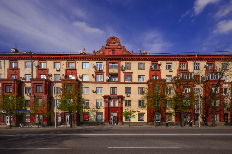 Building before the war, 2021