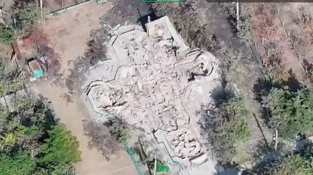 Aerial view in 2021
