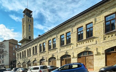Museum building before the attack