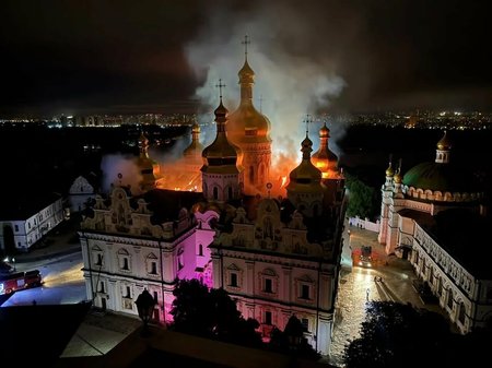 Cathedral view from the bell tower in 2012